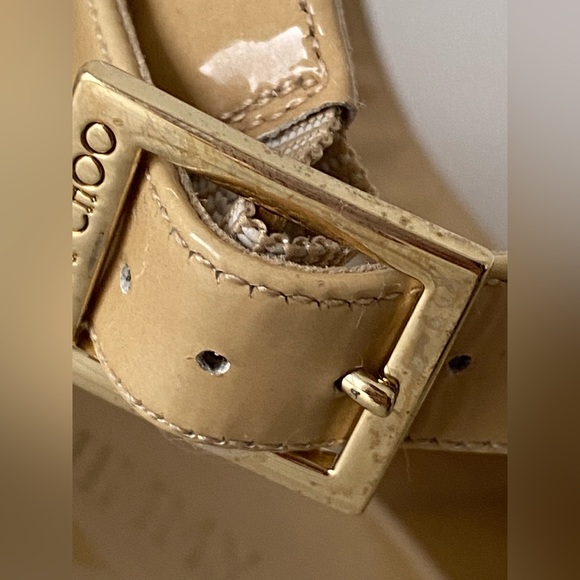 Jimmy Choo Nude Wedge - Picture 4 of 10